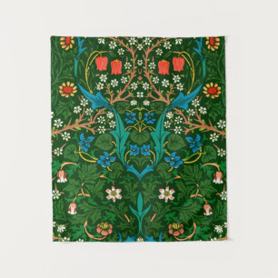 WM Morris Blackthorn Art Nouveau Pattern Wandkleed