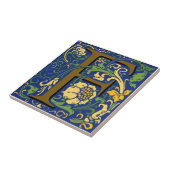 Wm Morris Lettre d'ordre "F" Carreaux de céramique (Côté)