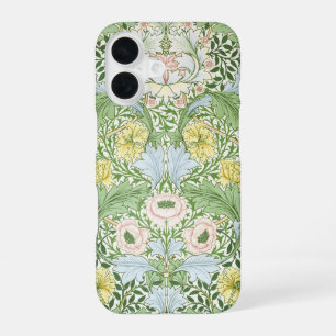 Wm Morris Myrtle Florale Art Nouveau Helder iPhone 16 Hoesje
