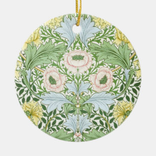 Wm Morris Myrtle Florale Art Nouveau Helder Keramisch Ornament