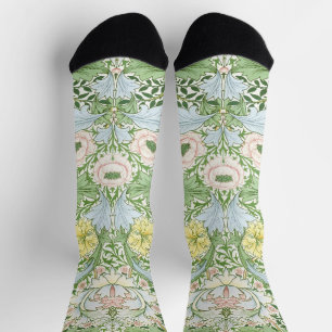 Wm Morris Myrtle Florale Art Nouveau Helder Sokken