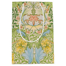 Wm Morris Myrtle Florale Art Nouveau Pastel