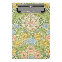 Wm Morris Myrtle Florale Art Nouveau Pastel