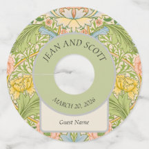 Wm Morris Myrtle Florale Art Nouveau Pastel