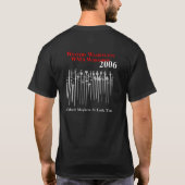 WMA 2006 Black T-Shirt (Achterkant)