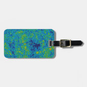 WMAP Microgolf Anisotropie Probe Universum Kaart Bagagelabel (Voorkant horizontaal)