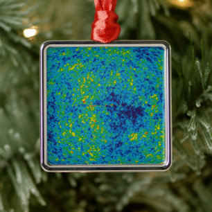 WMAP Microgolf Anisotropie Probe Universum Kaart Metalen Ornament