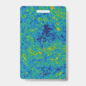 WMAP Microwave Anisotropy Probe heelalmap Badge (Achterkant)