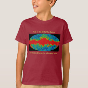 WMAP, sluier van het Melkwegstelsel over het heela T-shirt
