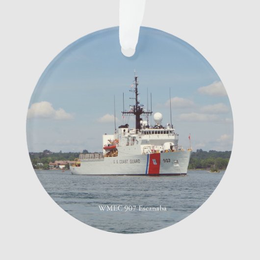 WMEC 907 Ornement acrylique Escanaba (devant)