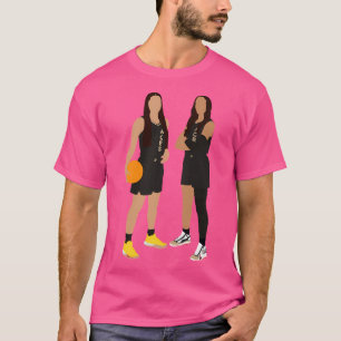 WNBA- Las Vegas Aces Kelsey Plum 10 A'Ja Wilson T-shirt