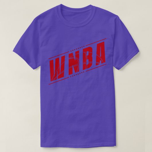 WNBA V4 T-SHIRT (Design voorkant)