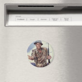 WO2 USMC 1 MAGNEET (Insitu (Vaatwasser))