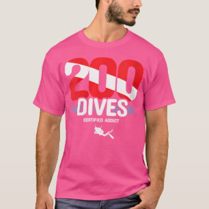 WO 200th Diver Down Vlag duiken T-shirt