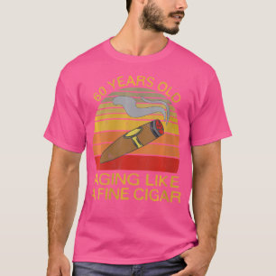 Wo 60 Jaar Verjaardag Voor Sigarenrokers 60 Sigare T-shirt