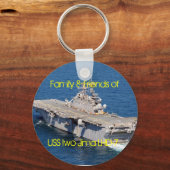 Wo, Family & Friends of, USS Iwo Jima LHD-7 Sleutelhanger (Voorkant)