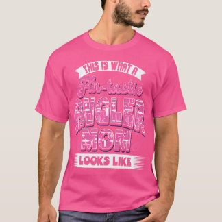 Wo Fintastic Angler Mom Vis VisserVrouw Vist F T-shirt