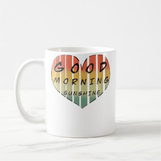 Wo Goedemorgen Zonneschijn Hart Koffiemok