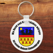 Wo Hund und Kind Palukes würgen... Sleutelhanger (Voorkant)