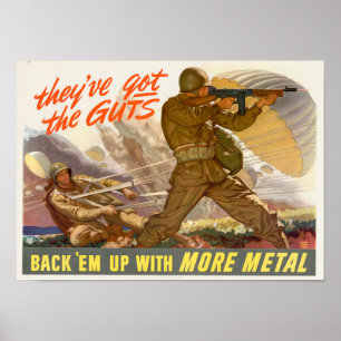WO.II zij hebben de Ingewanden Poster