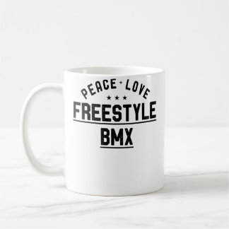 Wo Peace Love FreeBmx FreeBmx Rider Koffiemok