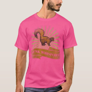 Wo Stink Badger Zoo Keeper Idee Skunk T-shirt