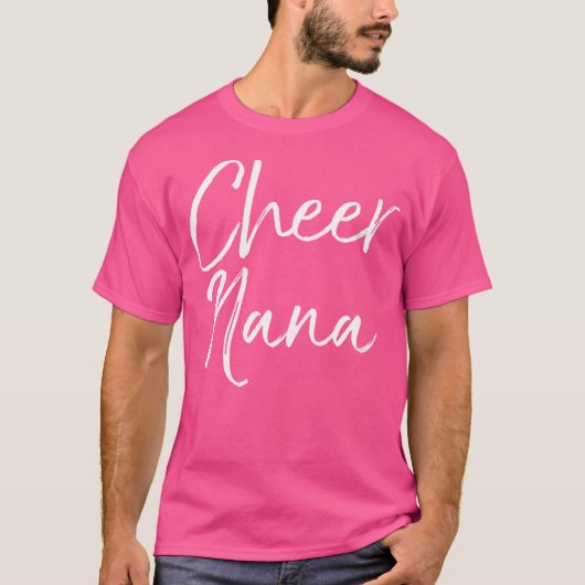 Wo Supportive Cheerleading Competition Grandma Che T-shirt (Voorkant)
