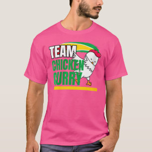 Wo Team Chicken Curry Guyana en Trinidad Patrioti T-shirt