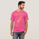 Wo Trombone Band Symphony Orchestra Trombone T-shirt (Voorkant volledig)