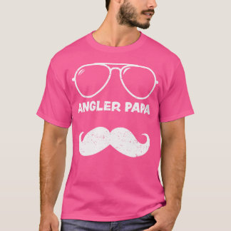 Wo Vist Angler Papa Vaderdag Gezegden T-shirt
