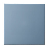 Woad Blue Square Kitchen en Bathroom Tegeltje (Voorkant)