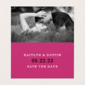 Woah Enregistrer le Carte photo de date (Intérieur déplié)