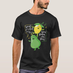 Woah, we zijn half zo ver daar Woah Lemon op een p T-shirt