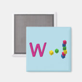 Wobble Fridge Magnet Magneet (Voorkant / Achterkant)