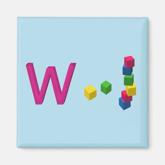 Wobble Fridge Magnet Magneet (Voorkant)