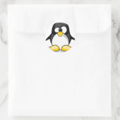 Wobble Pete Ronde Sticker (Tas)