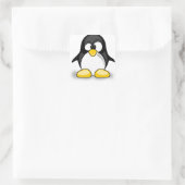 Wobble Pete Vierkante Sticker (Tas)