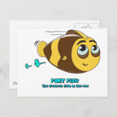 Wobblefin Fart Fish Briefkaart (Voorkant / Achterkant)