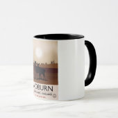 Woburn - Bedfordshire  reisposter. Mok (Voorkant rechts)