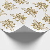WOC Bee Logo Cadeaupapier (Hoek)