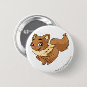 Wocky Brown Ronde Button 5,7 Cm (Voorkant /achterkant)