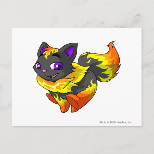 Wocky Fire Briefkaart (Voorkant)