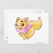 Wocky Yellow Briefkaart (Voorkant / Achterkant)