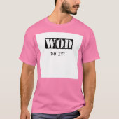 WOD DO IT T-SHIRT (Devant)