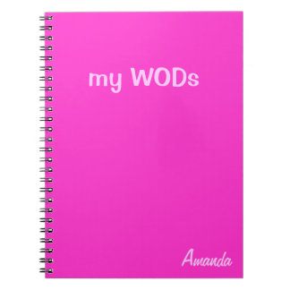WOD Journal - Hot Pink Notitieboek
