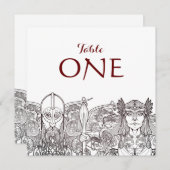 Woden & Fríge individuele tafel nummers Programma (Voorkant / Achterkant)