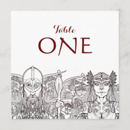 Woden & Fríge individuele tafel nummers Programma