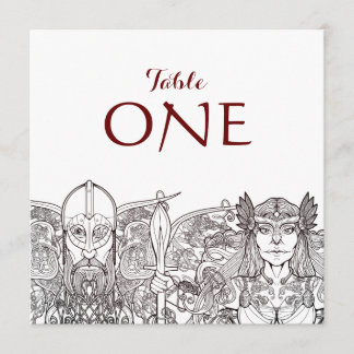 Woden & Fríge individuele tafel nummers Programma