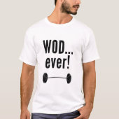 WODever! - door kruisredacteuren geïnspireerde rom T-shirt (Voorkant)