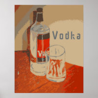 Wodka Advertisement Poster
